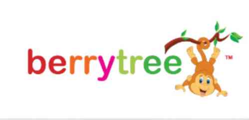 Berrytree logo displayed prominently on a clean white background, emphasizing its design and branding.