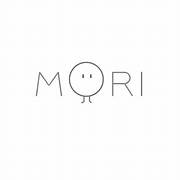 Logo of Mori, a company specializing in children's products, featuring playful design elements and soft colors.